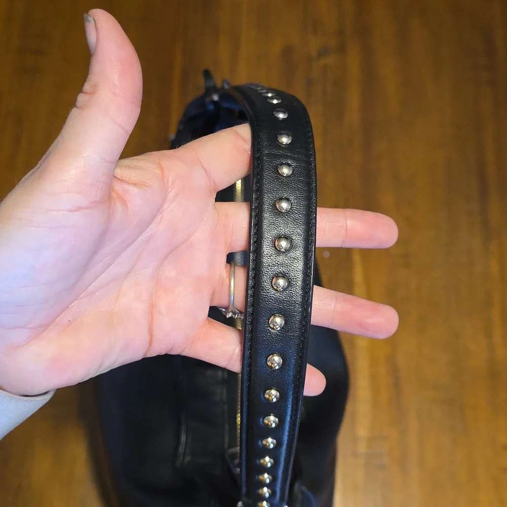 Coach Circle Hobo Circle  Studded Bag - Picture 10 of 16